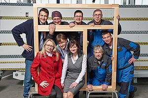 Das S&S Maschinenbau Mitarbeiter-Team